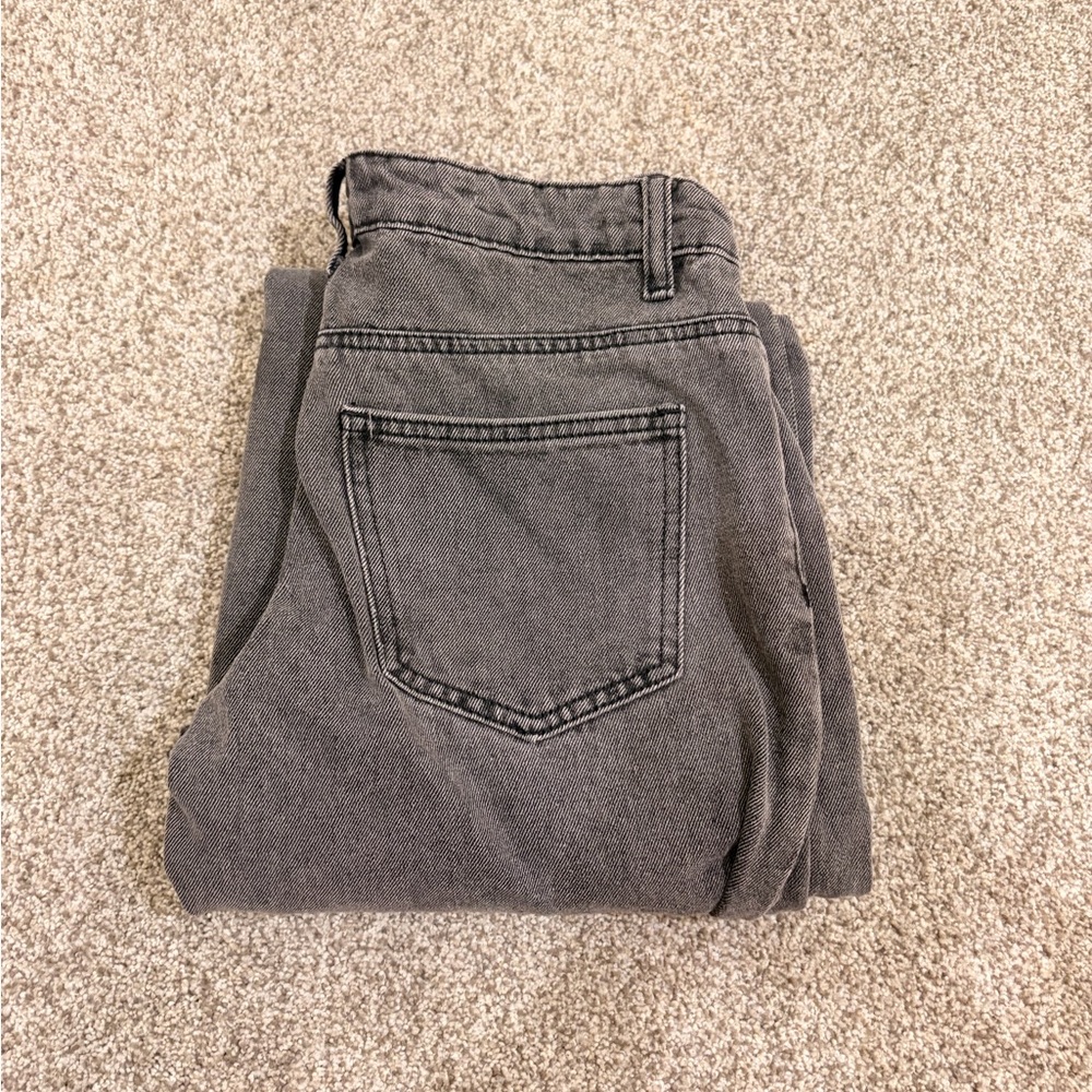 Gray Denim Jeans